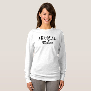 Akumal Mexico Design - Basic Långärmad T-Shirt