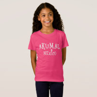 Akumal Mexico Design - Girls Bra Jersey T-Shirt