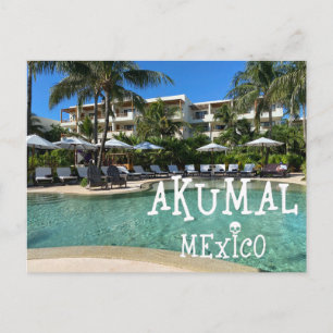 Akumal Mexico Design - Standardvykort Vykort
