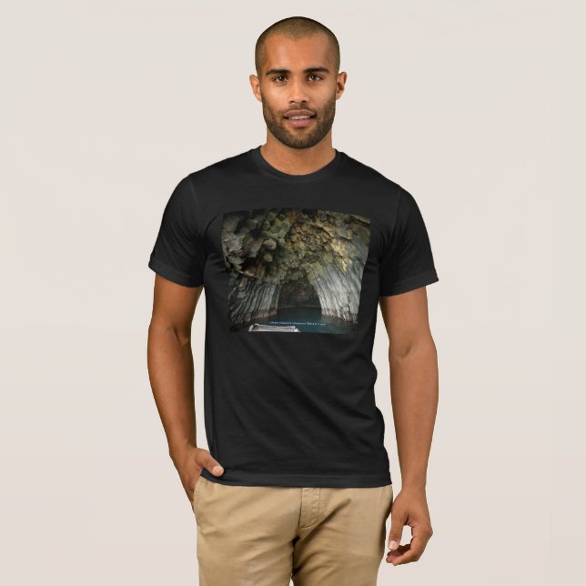 Akun Island Columnar Basalt Cave Manar Tee Shirt (Hel framsida)