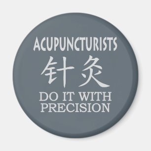 Akupunktur kinesisk symbol magnet