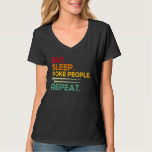 Akupunktur Peka Människor Upprepa Vintage Akupunkt T Shirt
