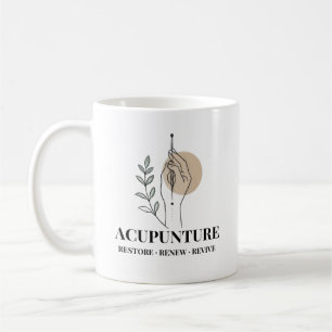 Akupunkturterapimugg Återställ Förnya Återuppliva  Kaffemugg
