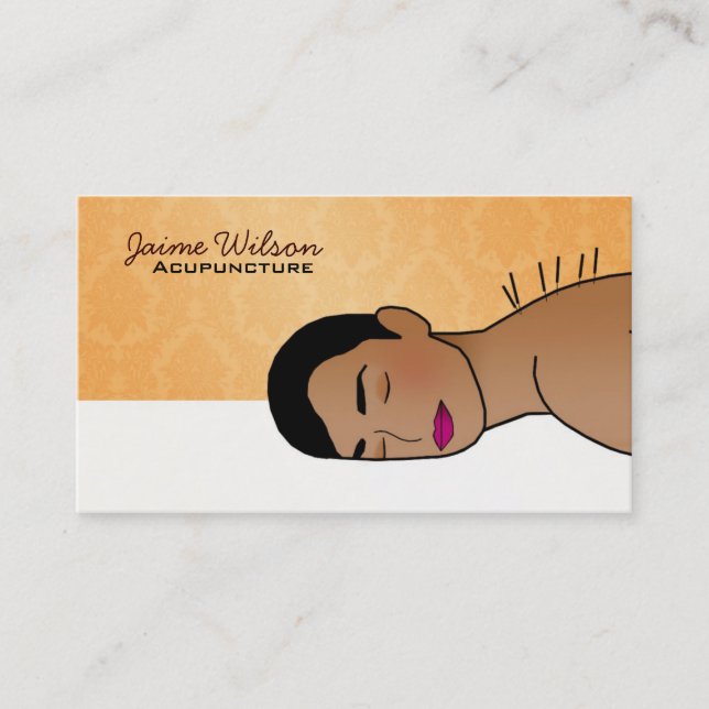 Akupunkturvisitkortar Visitkort (Framsida)