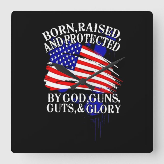 åkur fyrkantig klocka (Framsida)