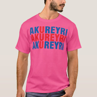 Akureyri Borg Island T Shirt