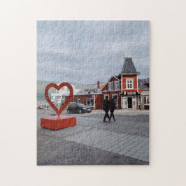 Akureyri, Island Cute Street Photography Pussel