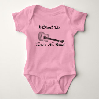 Akustisk Bodysuit för gitarrbabyTutu T Shirt