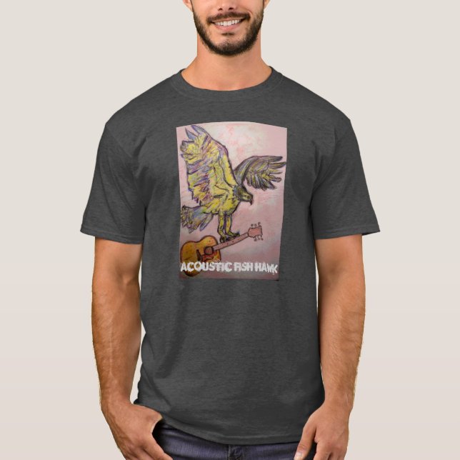 Akustisk fiskhök tee (Framsida)