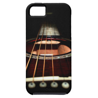 Akustisk Fodral-Kompis för gitarrnärbild iPhone5 iPhone 5 Case-Mate Skal