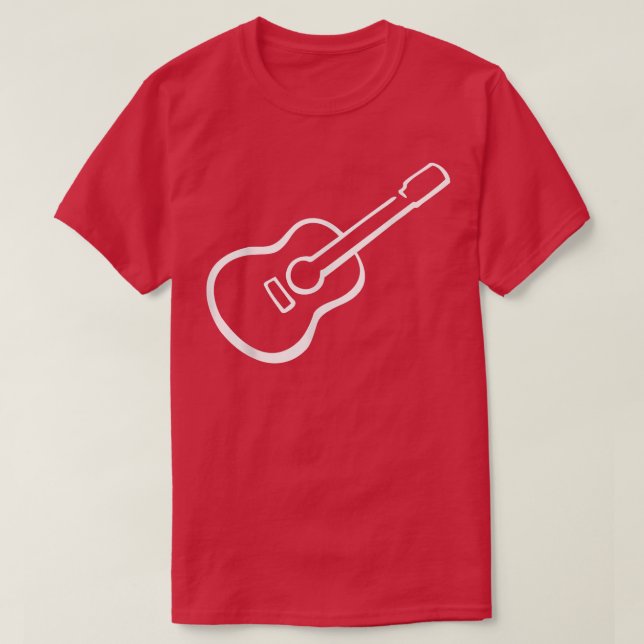 Akustisk gitarr 116 t shirt (Design framsida)