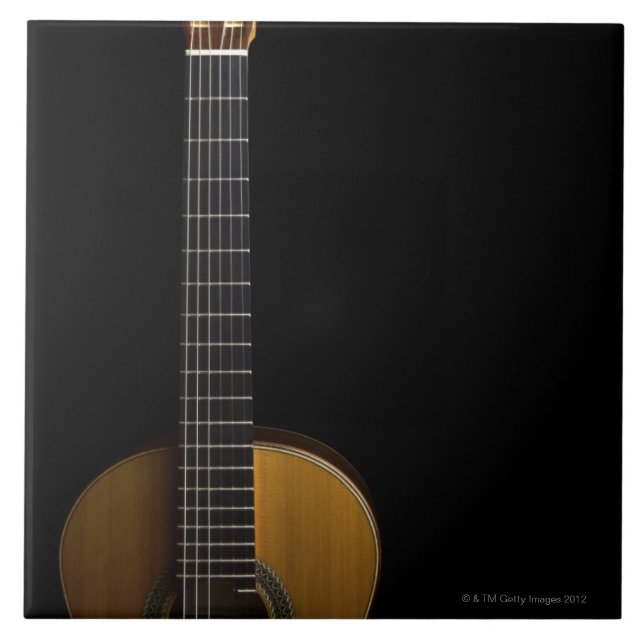 Akustisk gitarr 2 kakelplatta (Framsidan)