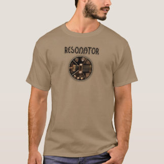 Akustisk gitarr för Resonator T Shirt
