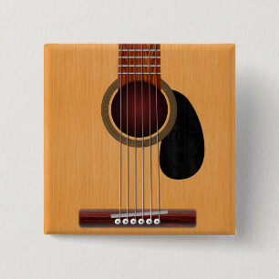 Akustisk gitarr knapp