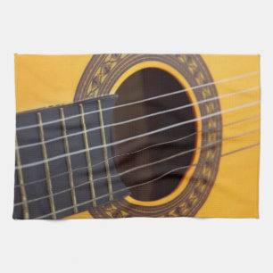 Akustisk gitarr kökshandduk