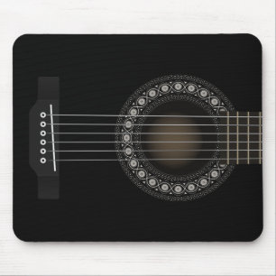 Akustisk gitarr Mousepad Musmatta