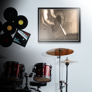 Akustisk gitarr poster