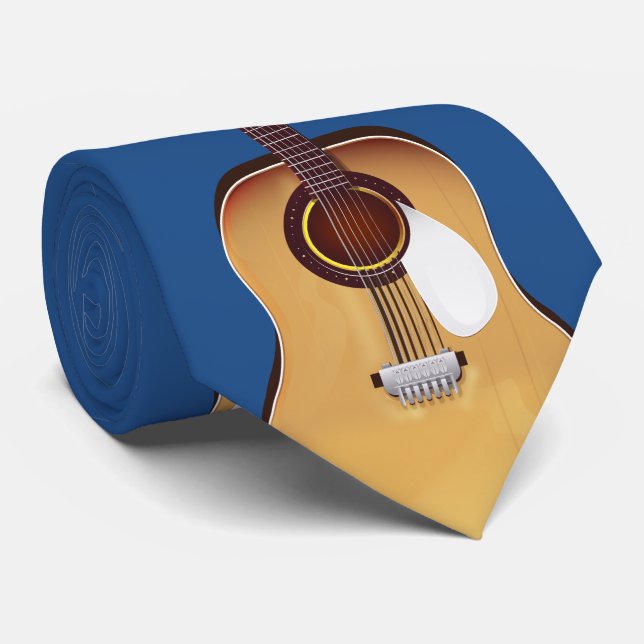 Akustisk gitarr slips (Rullad)