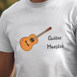 Akustisk gitarr t shirt