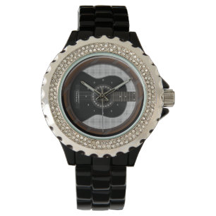 Akustisk gitarrklocka armbandsur