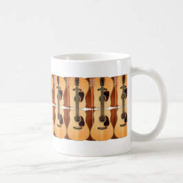 Akustisk gitarrmugg kaffemugg
