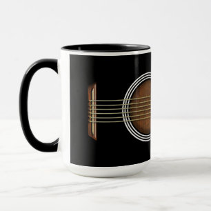 Akustisk gitarrmugg - Mongram Mugg