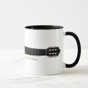 Akustisk gitarrmugg mugg
