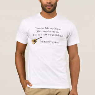 (Akustisk) gitarrtrumfflickvän, T Shirt