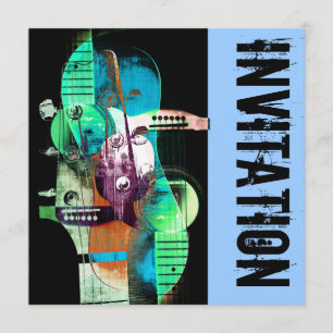 akustisk guitar jazz sylt inbjudan