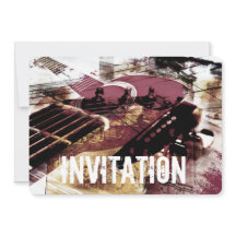 akustisk guitar jazz sylt inbjudan