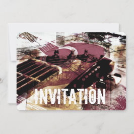 akustisk guitar jazz sylt inbjudan