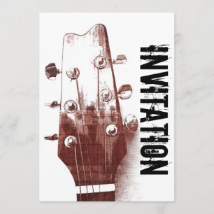 akustisk guitar jazz sylt inbjudan