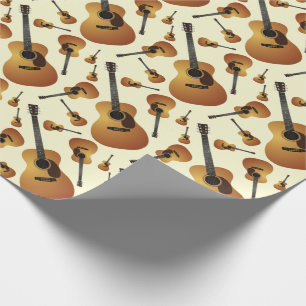 Akustisk Guitar Music Lärare Presentpapper