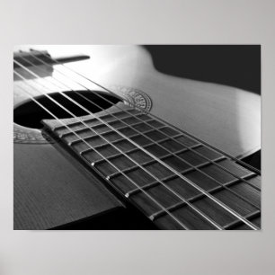 Akustisk guitar. poster