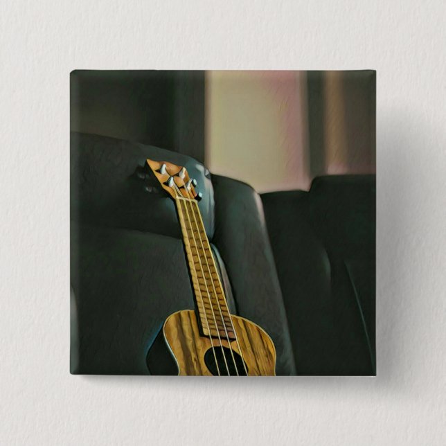 Akustiska baser, elektrisk gitarr-gåva knapp (Framsida)