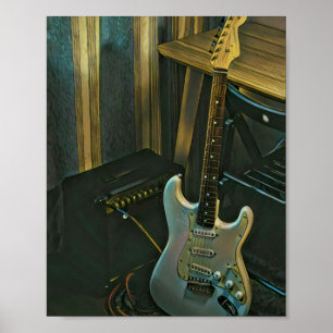 Akustiska baser, elektrisk gitarr-gåva poster