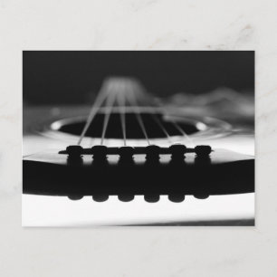 Akustiska gitarrer vykort
