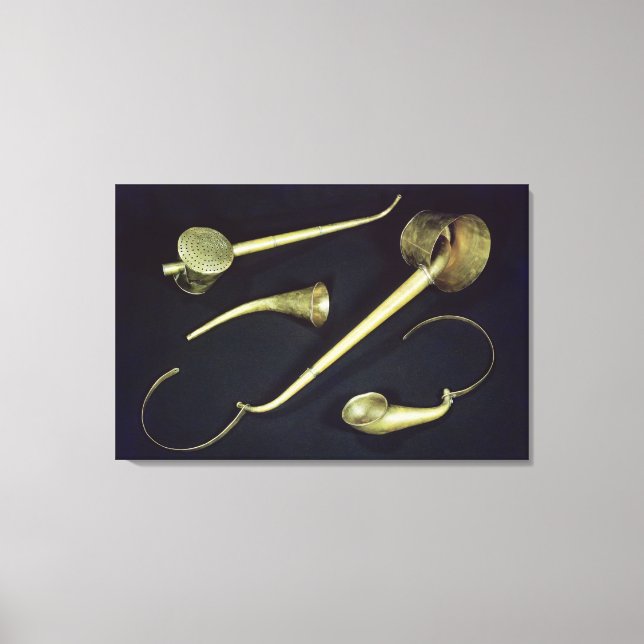 Akustiska instrument canvastryck (Framsida)