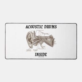 Akustiska rök inuti anatomi i humana öron