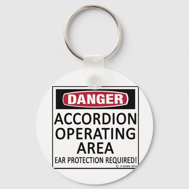 Akustiskt driftsområde nyckelring (Framsida)