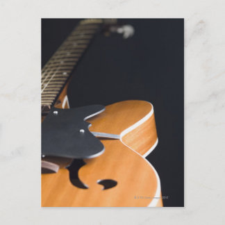 Akustiskt gitarr 3 vykort