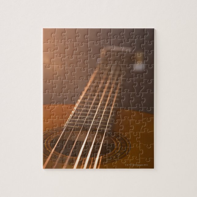 Akustiskt gitarr 7 pussel (Vertikal)