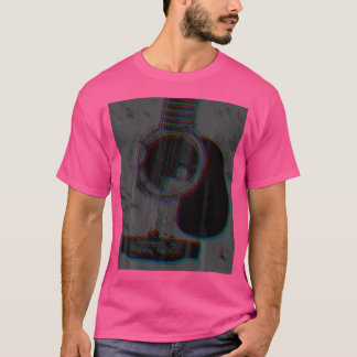 Akustiskt gitarr för guitar-Vintage T Shirt