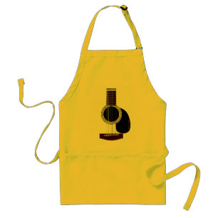 akustiskt gitarrförkläde förkläde