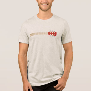 Akustiskt havremjöl i Guitar Nacke T Shirt
