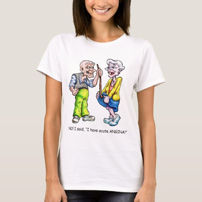 Akut Angina T Shirt (Framsida)