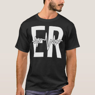 Akut Department Er Nurse Front Back Emergenc T Shirt