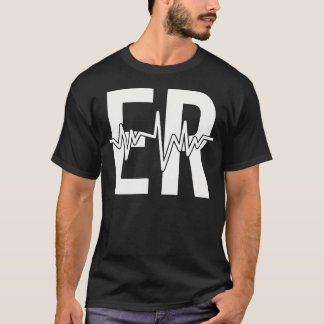 Akut Department Er Nurse Front Back Emergenc T Shirt