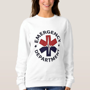 Akut Department - Minimalistisk cirkulär Emblem T Shirt