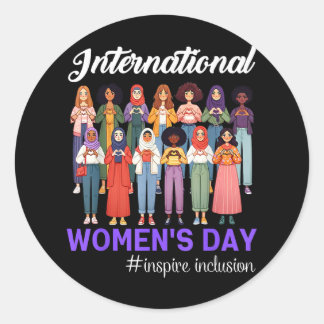 Akut Department Nurse Valentine Day Stethos Runt Klistermärke